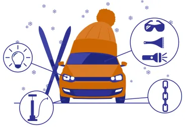 Conduire sur la neige sans danger  