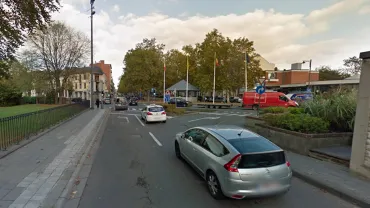 Vue d'ensemble de la Vue d'ensemble de la Accident et délit de fuite à Mons