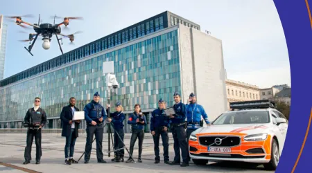 Banner Rapport annuel 2023 - Police Fédérale